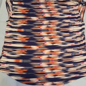 Liz Claiborne Multicolor Striped Top